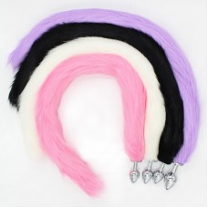 S size Metal Butt plug stimulation Anal Tail S size Metal Butt plug stimulation Anal Tail